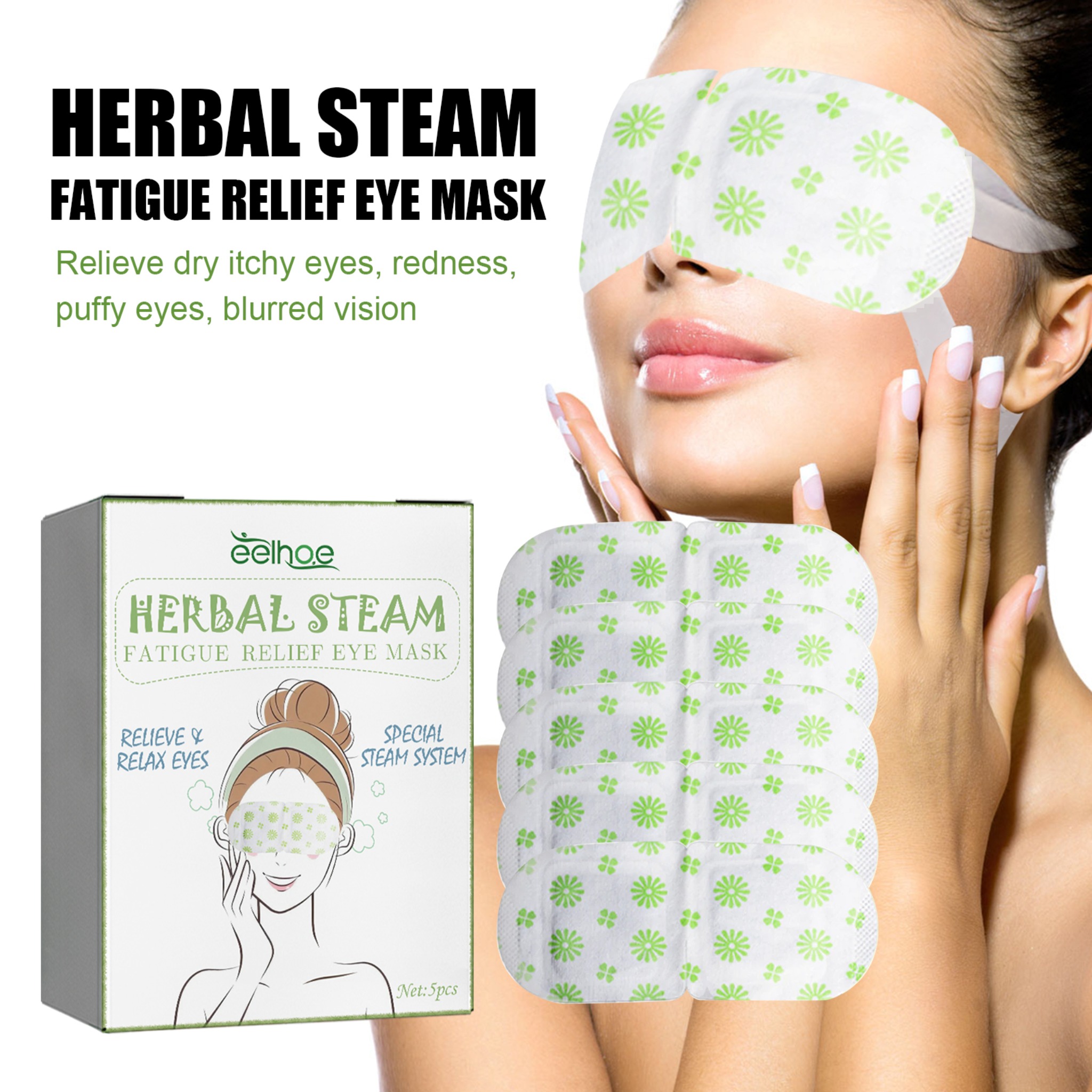 Spa & Wellness Zámeček Petrovice - Steam Eye Mask Disposable Massage Eyes