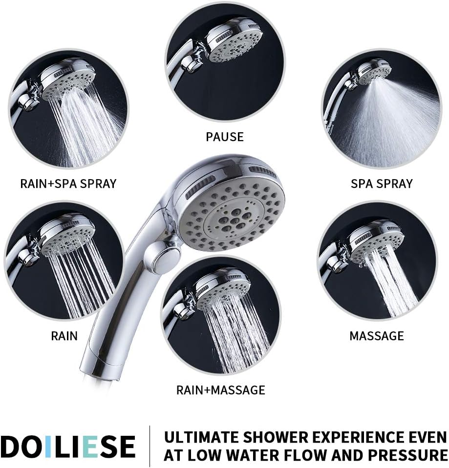 High Pressure Shower Head with - Spa & Wellness Zámeček Petrovice 리뷰 및 가격
