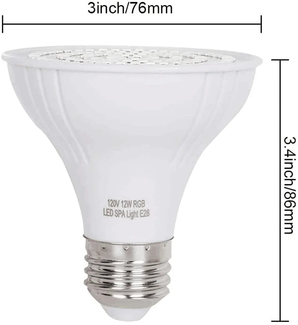 12W SPA Lamp LED Swimming Pool - Xy Spa & Wellness Reviews 리뷰 및 가격