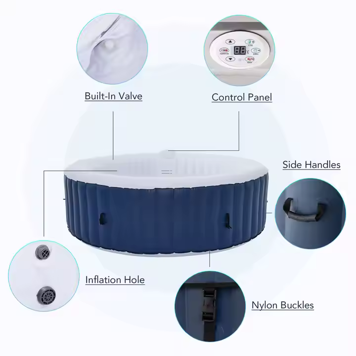 Outdoor Use 6 Person Round Inf - Spa & Wellness Zámeček Petrovice 리뷰 및 가격