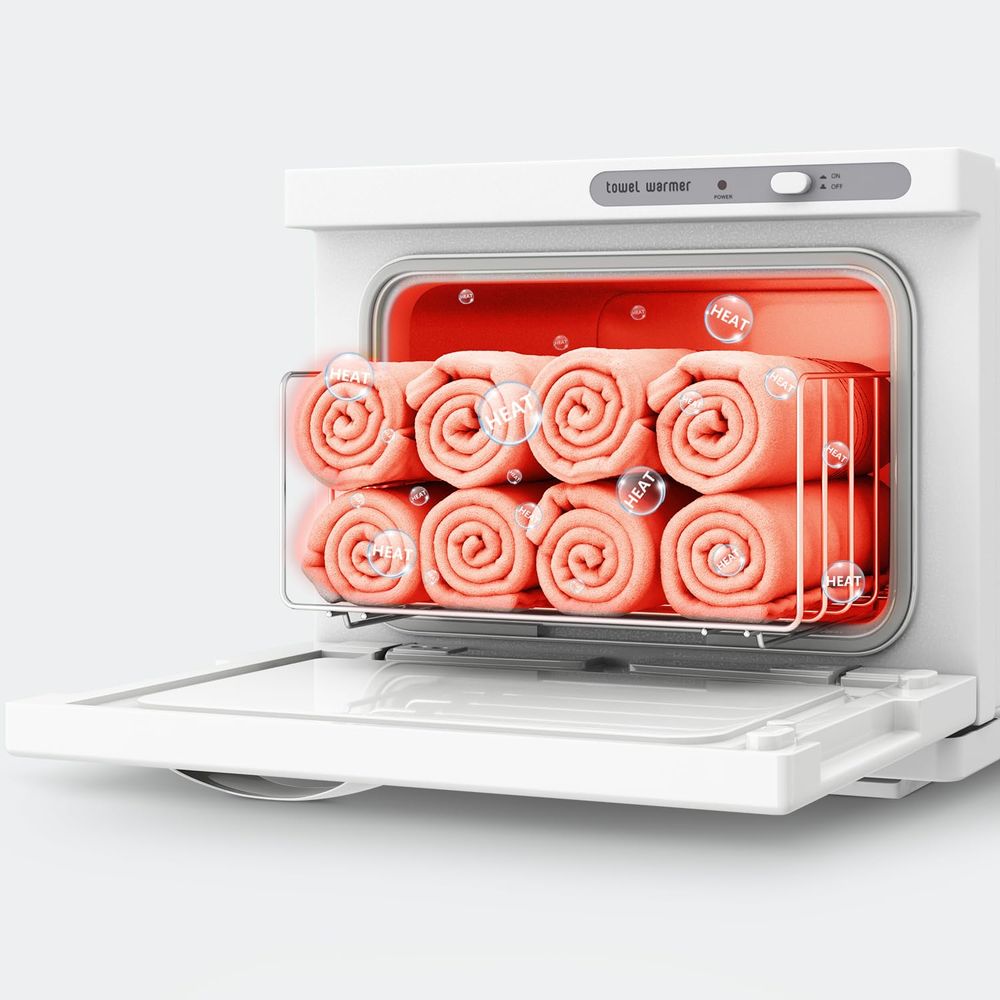 Compact 8L White Towel Warmer  - Spa & Wellness Zámeček Petrovice 리뷰 및 가격