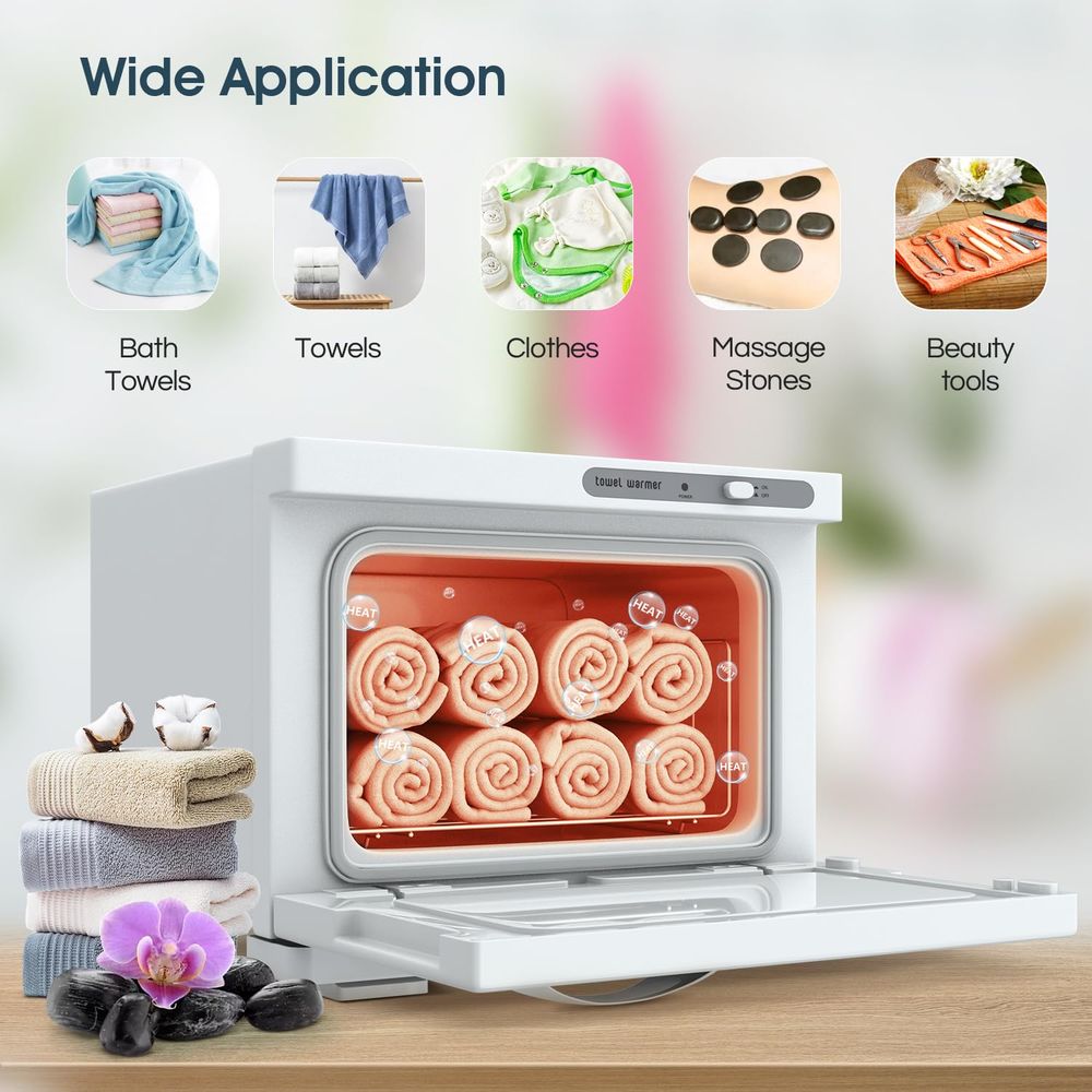 Compact 8L White Towel Warmer  - Spa & Wellness Zámeček Petrovice 리뷰 및 가격