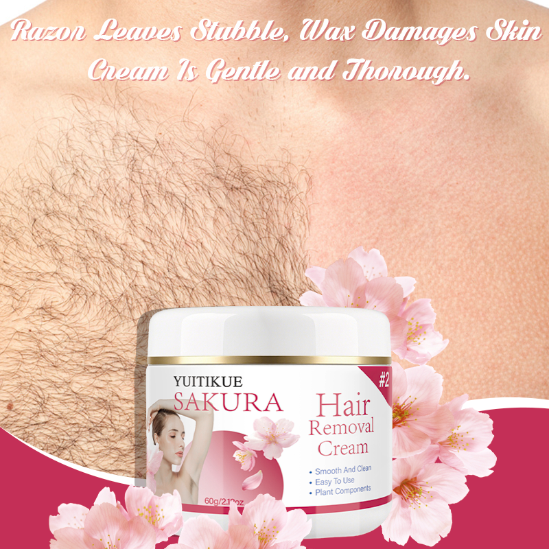 YUITIKUE Gentle Sakura Hair Re - Hair Removal Cream 리뷰 및 가격
