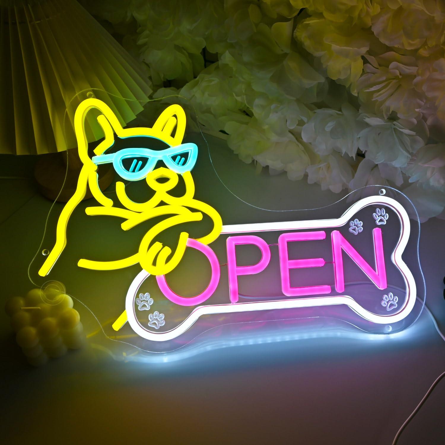 Pet Shop Open Neon Sign USB Di - Spa & Wellness Zámeček Petrovice 리뷰 및 가격