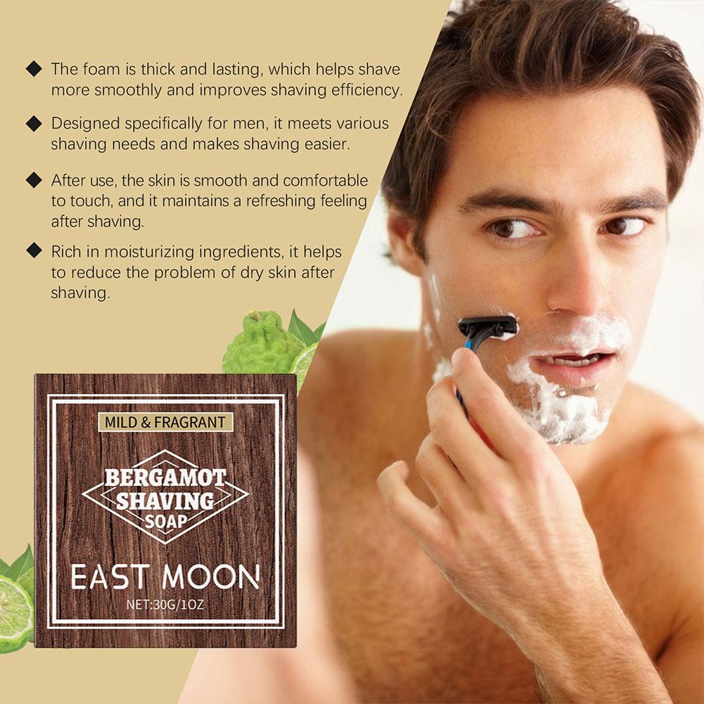Bergamot Shaving Soap for Men  - Hair Removal Cream 리뷰 및 가격