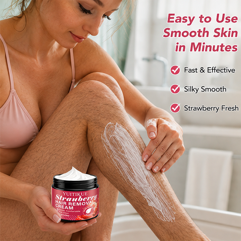 YUITIKUE 65g Strawberry Scent  - Hair Removal Cream 리뷰 및 가격