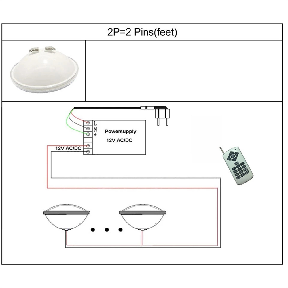 18W RGB LED Underwater Lights  - Xy Spa & Wellness Reviews 리뷰 및 가격
